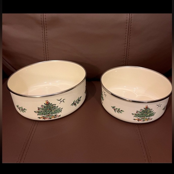 Spode Other - Spode Christmas candy dishes